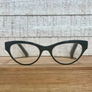 GUESS GU2285 Black Modified Oval Cat Eye Full Rim Saddle Bridge FRAMES 50-17-135